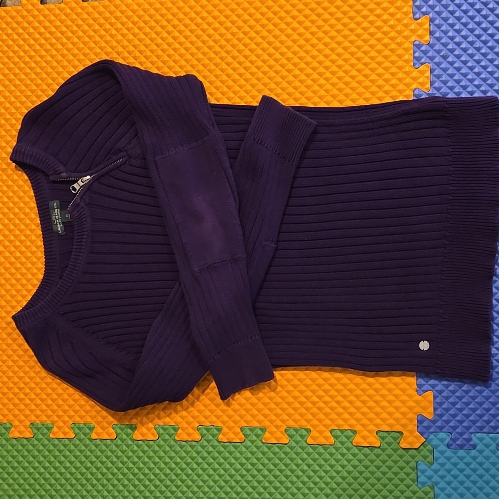 Ralph Lauren purple cotton sweater
